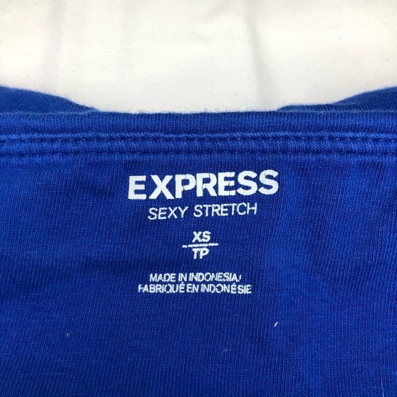 Blue Halter Crop Top - Picture 6 of 9